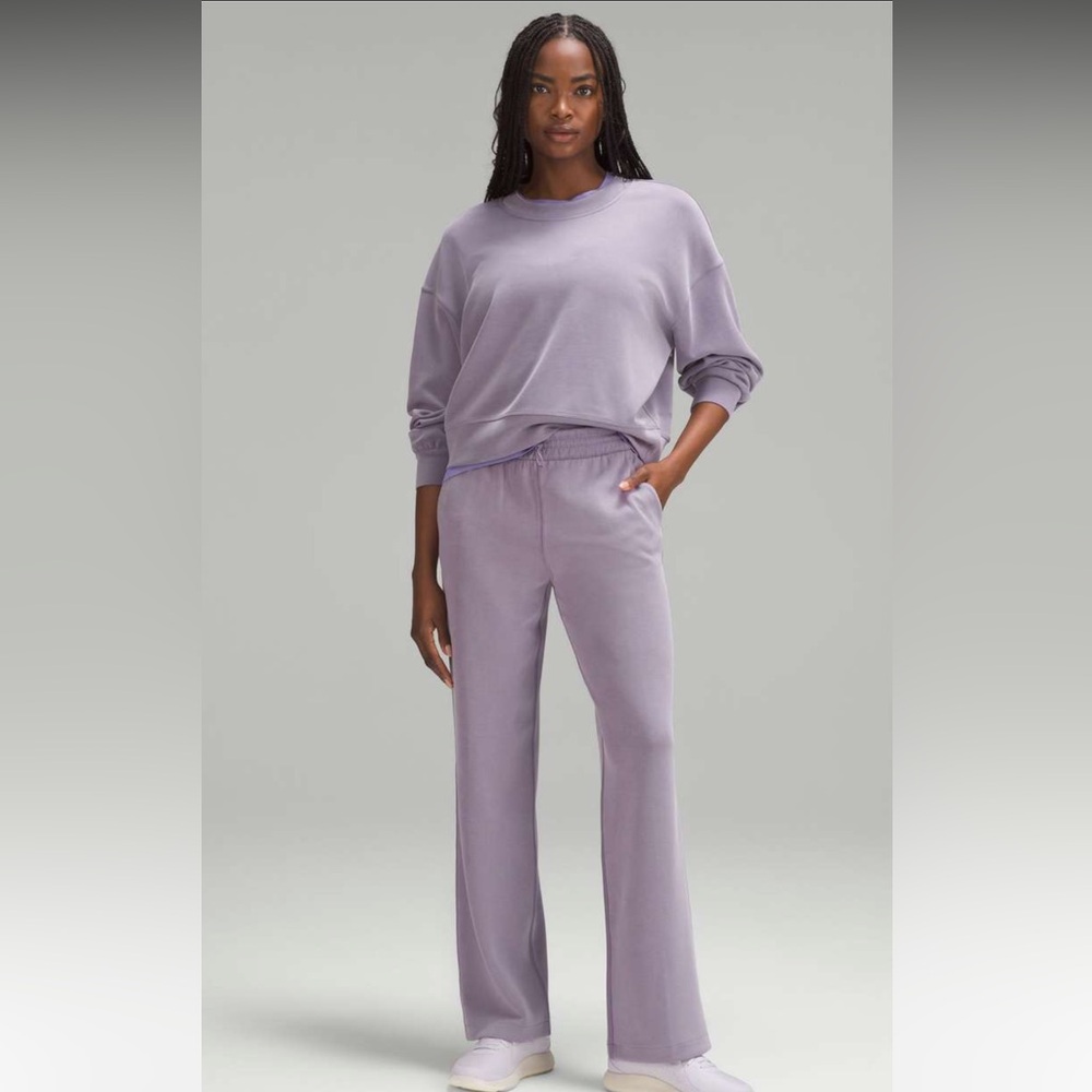 19. Lululemon $138 Softstreme High-Rise Pant *Full Length Purple Ash 10